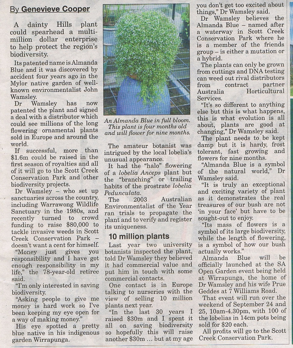Courier article