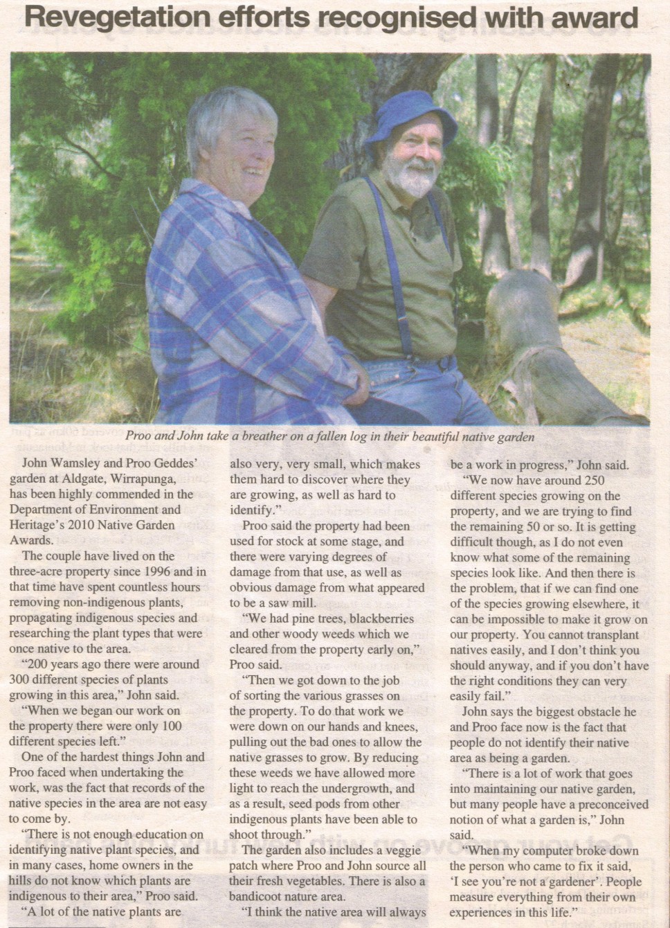 weekender article